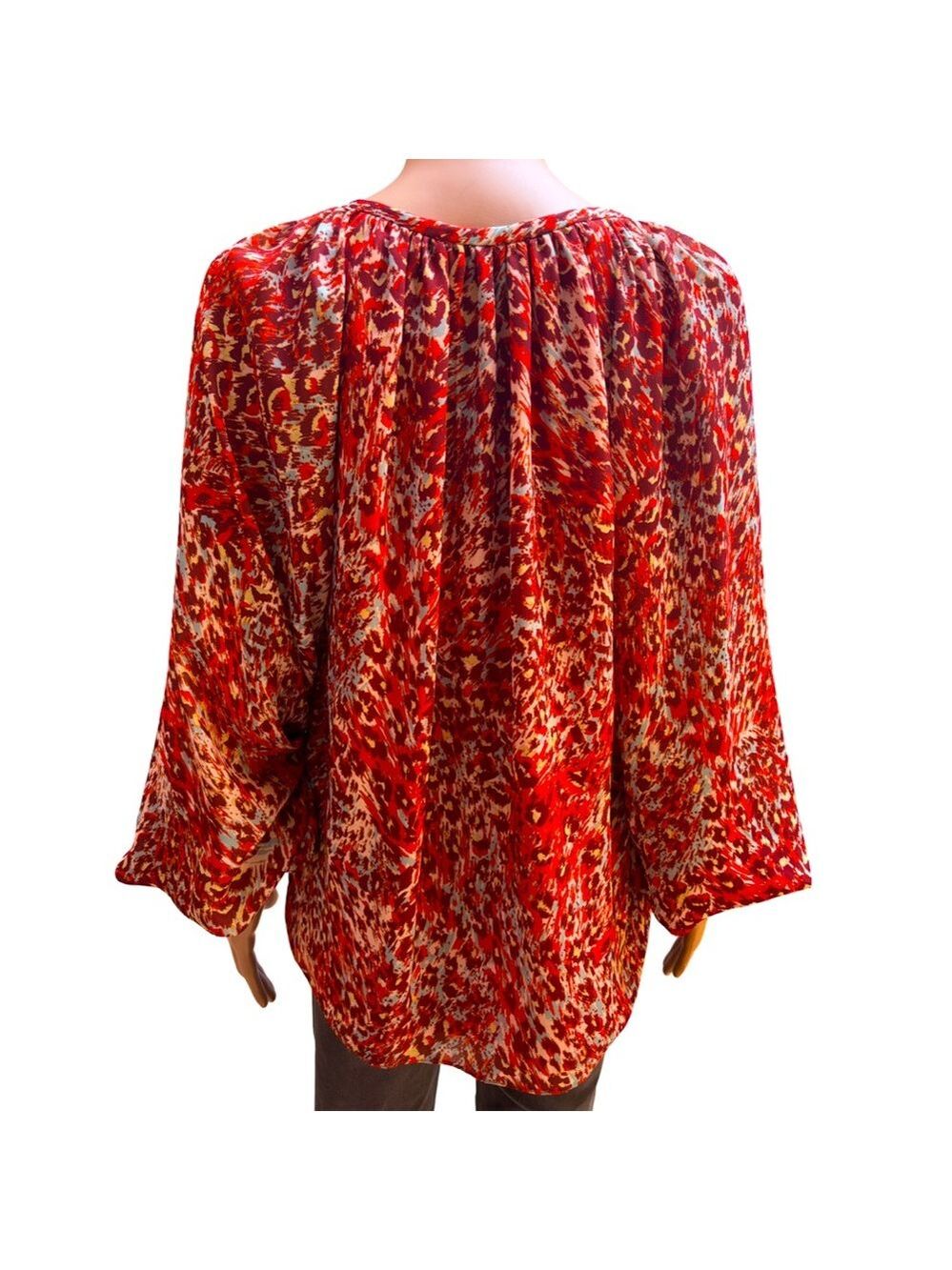 Ramy Brook Orange Long Sleeve - Picture 2 of 6
